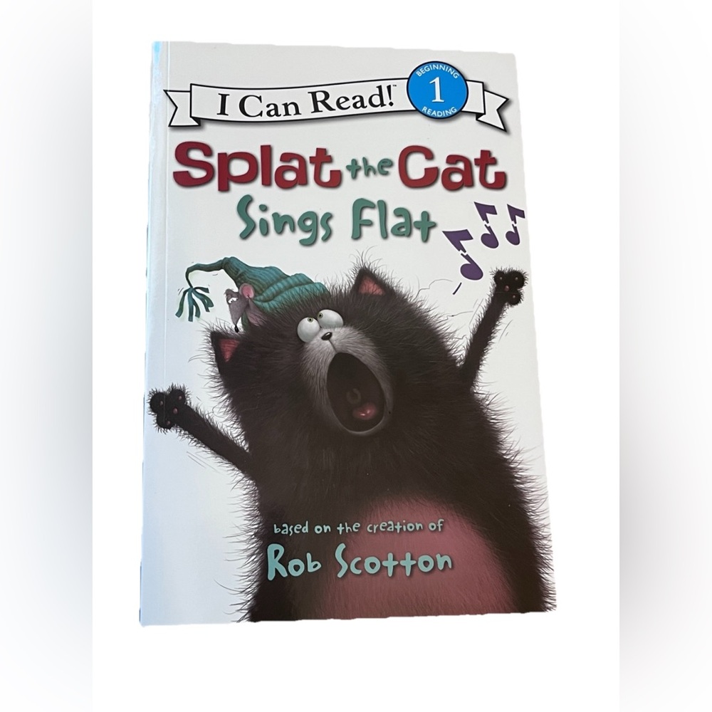 Splat the Cat: Sings Flat – I Can Read Level 1 Book
